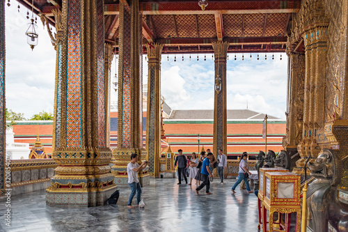 Hor Phra Monthian Dharma, Palais Royal au centre de Bangkok (Le Grand Palais) Thaïlande photo