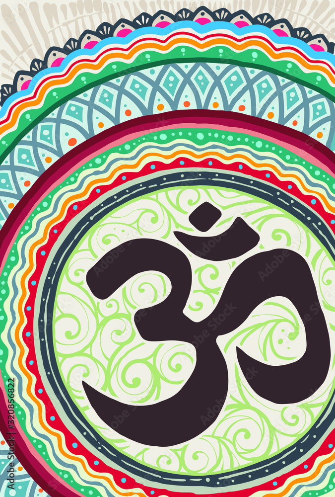 Om Kara The Hinduism God Symbol
