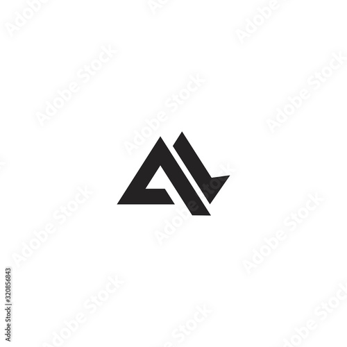 AM A M Letter Logo Design with Creative Modern Trendy