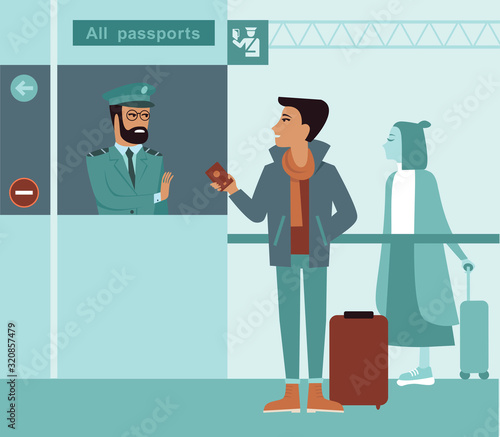COVID-19 concept lockdown the country borders during coronavirus disease outbreak