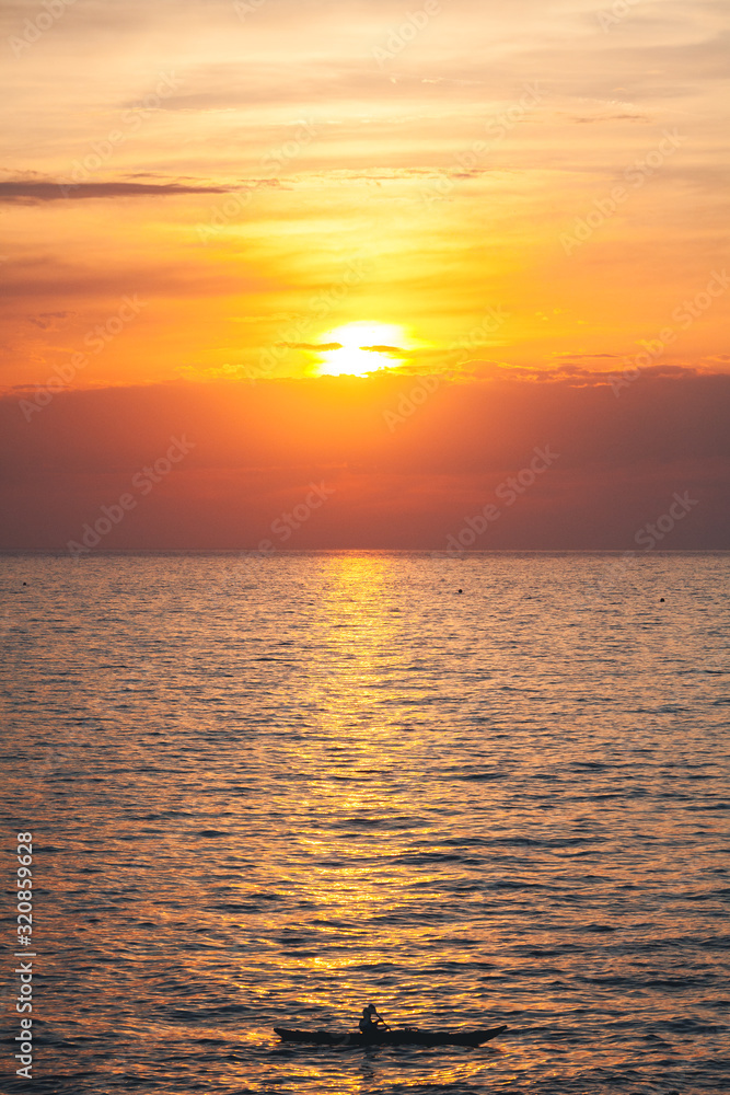 Obraz premium coucher de soleil Marseille