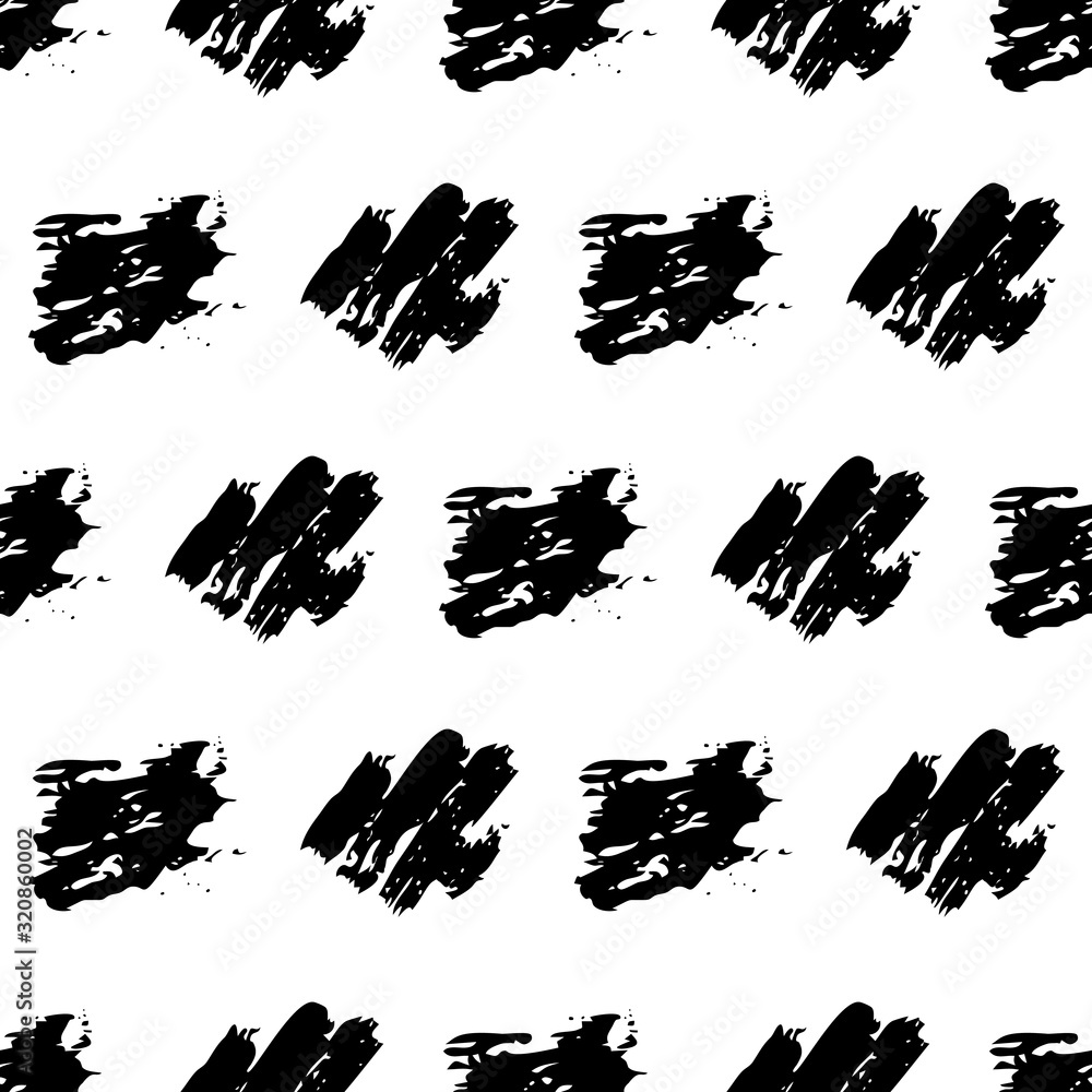 Seamless Pattern hand drawn with scribble Smear Seamless Pattern hand drawn with scribble Smear