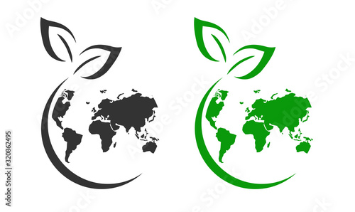 Earth day background concept. saving the planet. Vector illustartion