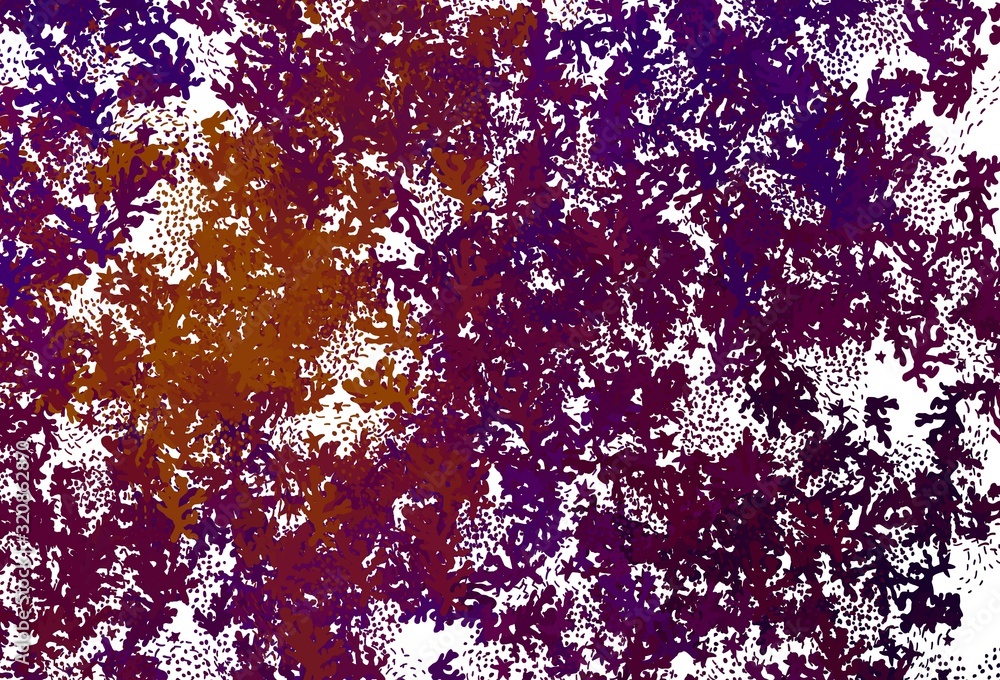 Dark Blue, Red vector template with chaotic shapes. Dark Blue, Red vector template with chaotic shapes.