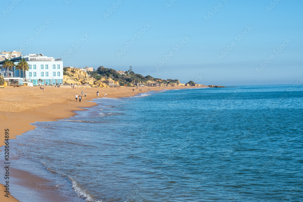 Fisherman's Beach - Albufeira / Portugal 01.02.2020