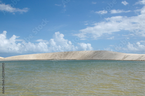 Amancio lagoon in northeastern Brazil photo