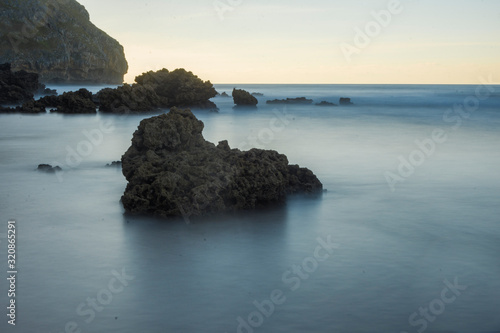 cantabric coast, cantabria spain photo