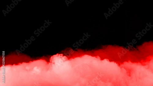 Abstract blood Red Clouds on black dark Background Overlay for different projects… 150fps shooted with red camera slow motion You can work with the masks in any programs and get beautiful results!!! photo