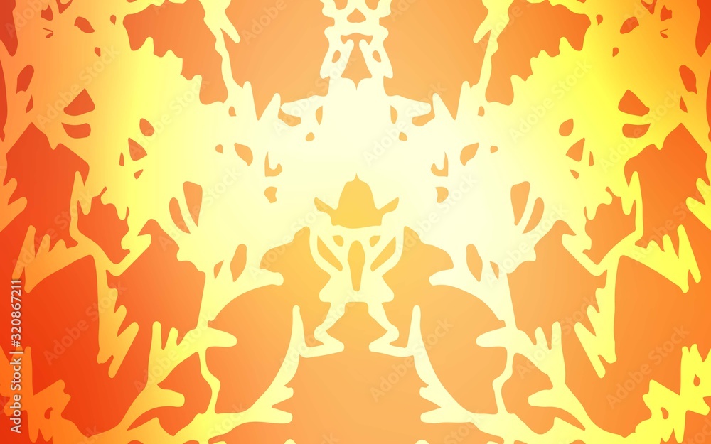 Light Orange vector doodle blurred background. Childish elegant natural pattern with gradient. The doodle design can be used for your web site. Light Orange vector doodle blurred background. Childish elegant natural pattern with gradient. The doodle design can be used for your web site.