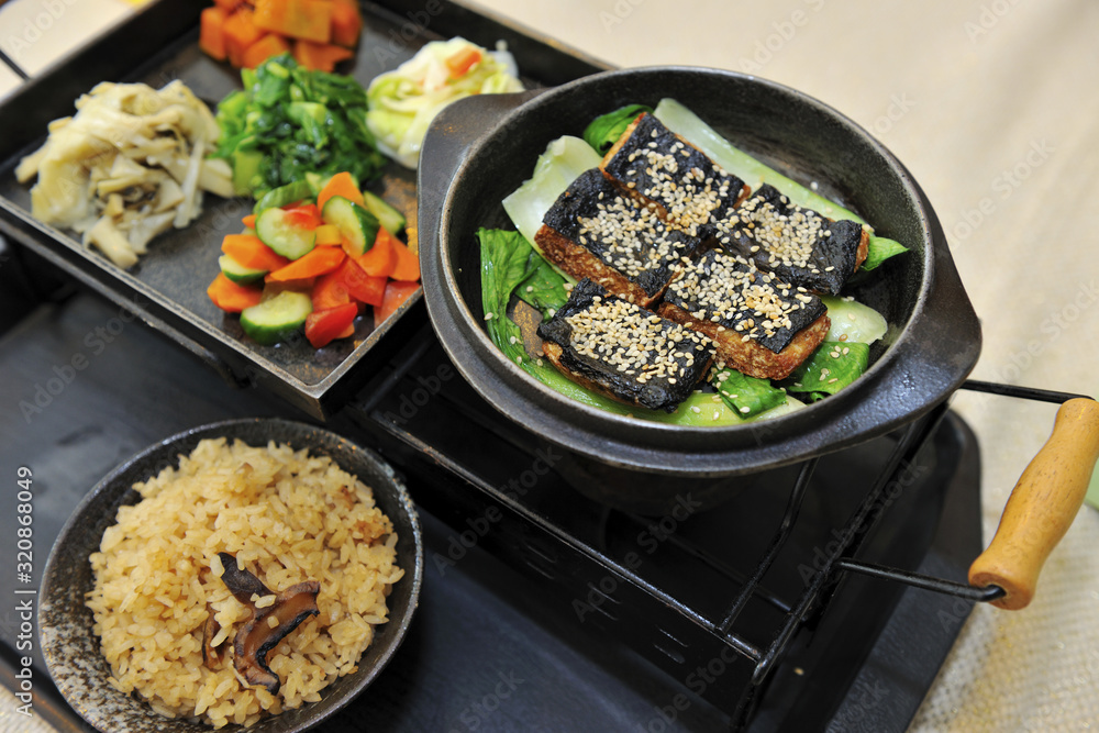 The portrait of food Vegetarian Japanese Unagi The portrait of food Vegetarian Japanese Unagi
