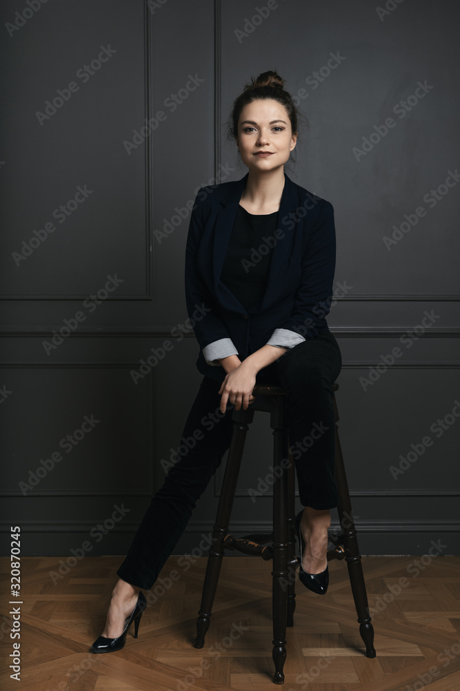 Portrait of a beautiful young business woman