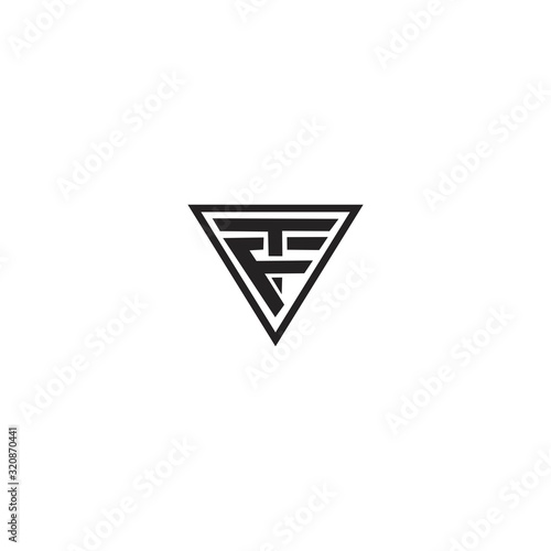 Free Download  TF Letter Logo Design Vector - GFXLoad