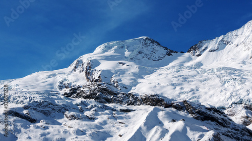 Plattjen peak in the Valais Alps