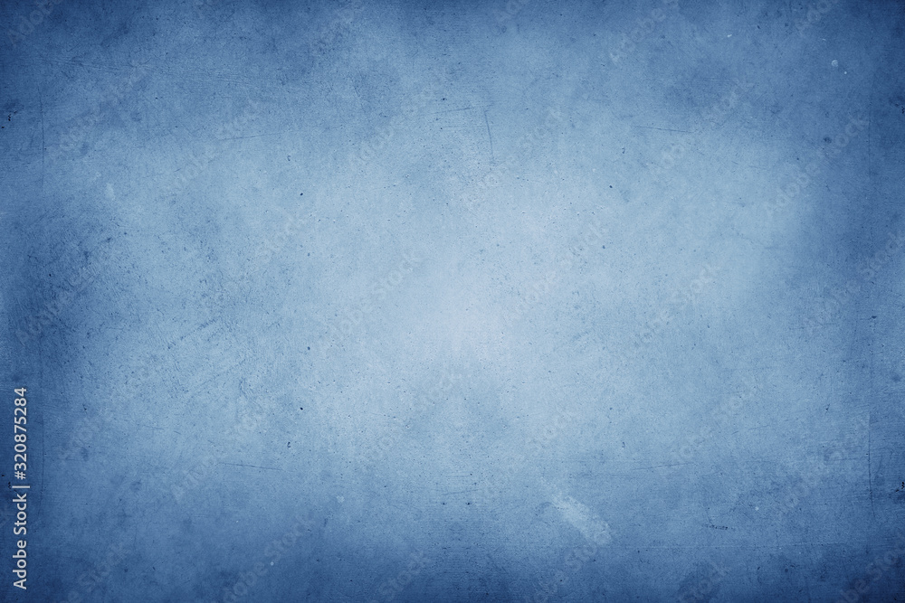 Blue textured concrete wall background Blue textured concrete wall background