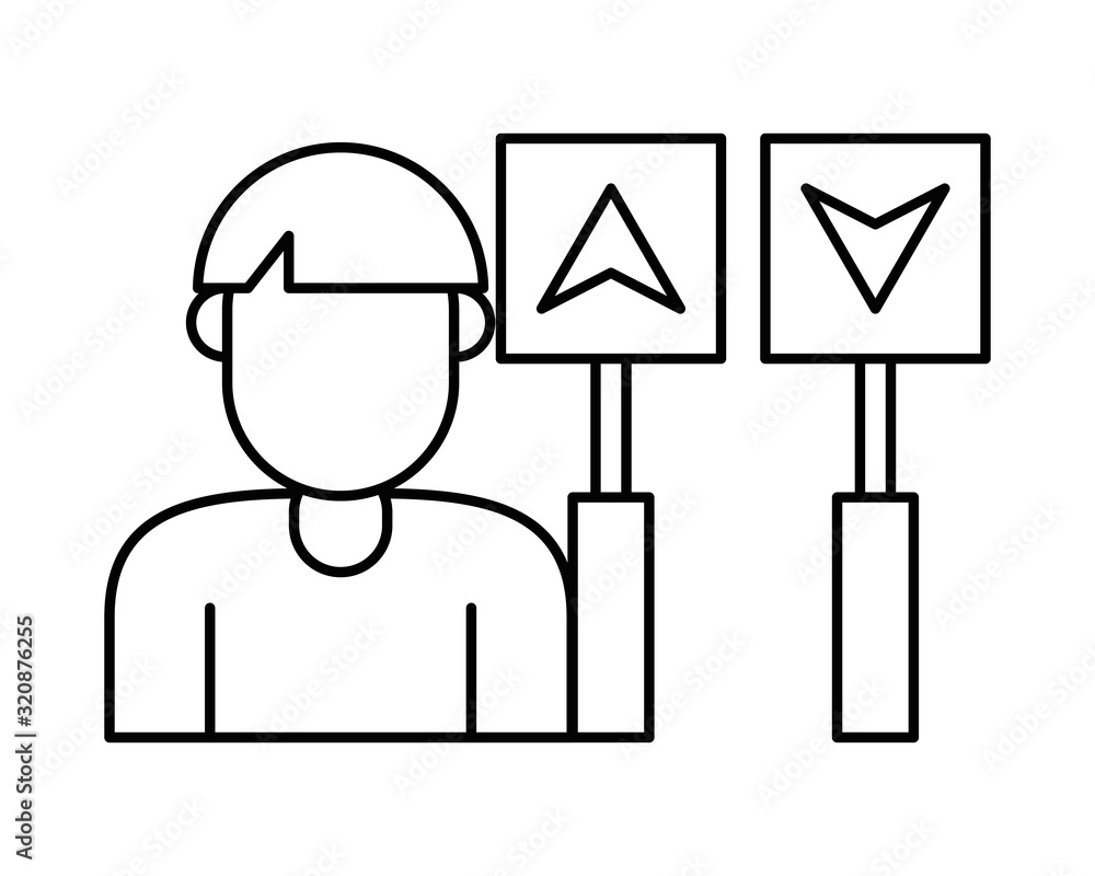 american football sport player with arrows labels american football sport player with arrows labels