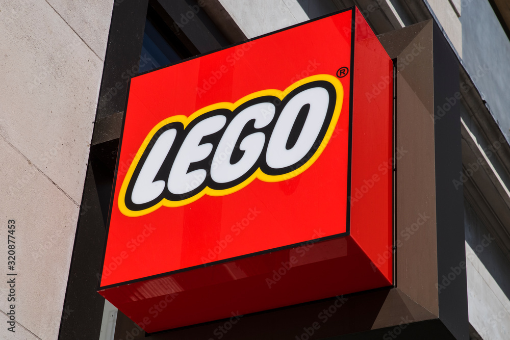 Lego Store Sign Stock Photo | Adobe Stock