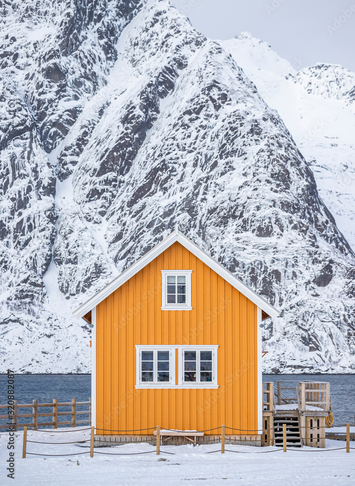 Sakrisoya, Lofoten Island, Norway Sakrisoya, Lofoten Island, Norway