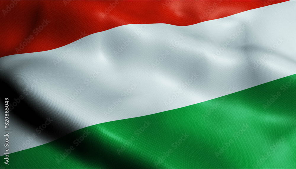 3D Waving Colombia City Flag of Tona Closeup View 3D Waving Colombia City Flag of Tona Closeup View