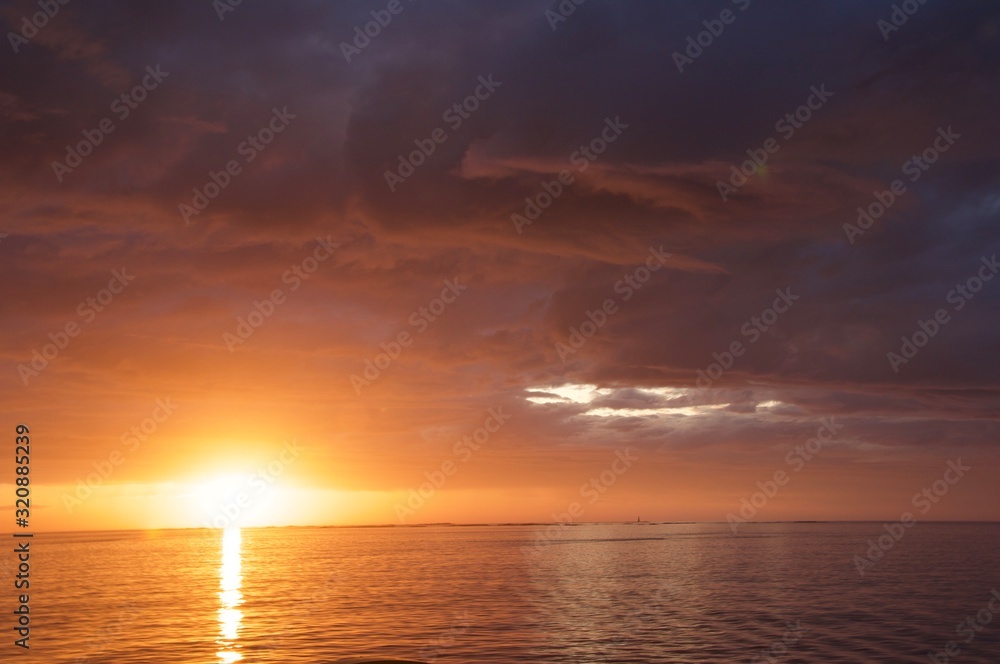 Fototapeta premium zachód słońca