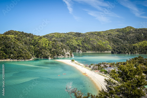 Konstfotografi Abel Tasman National Park, New Zealand