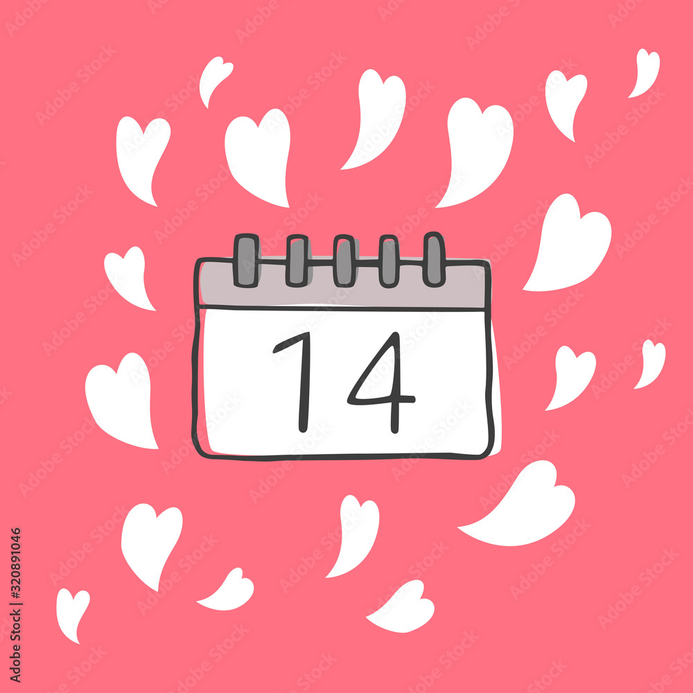 Obraz premium Valentine's day concept.