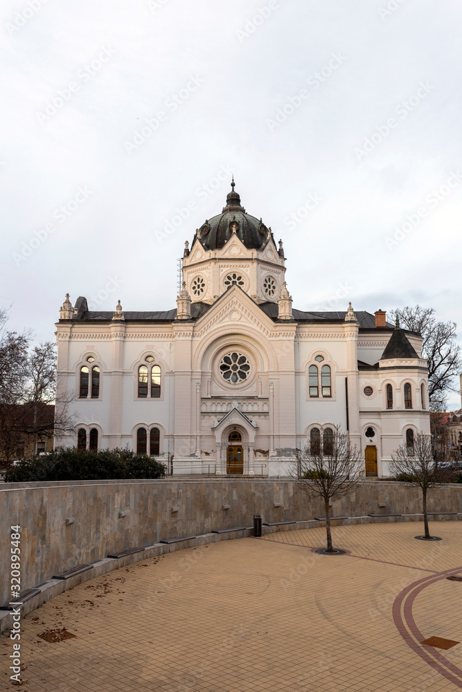 Fototapeta premium The old Synagogue in Szolnok, Hungary
