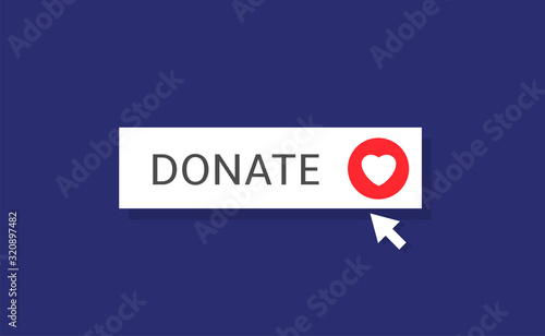 Donate button icon