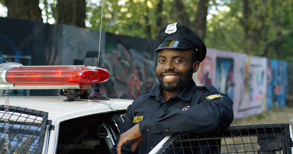 African American Police Officer
