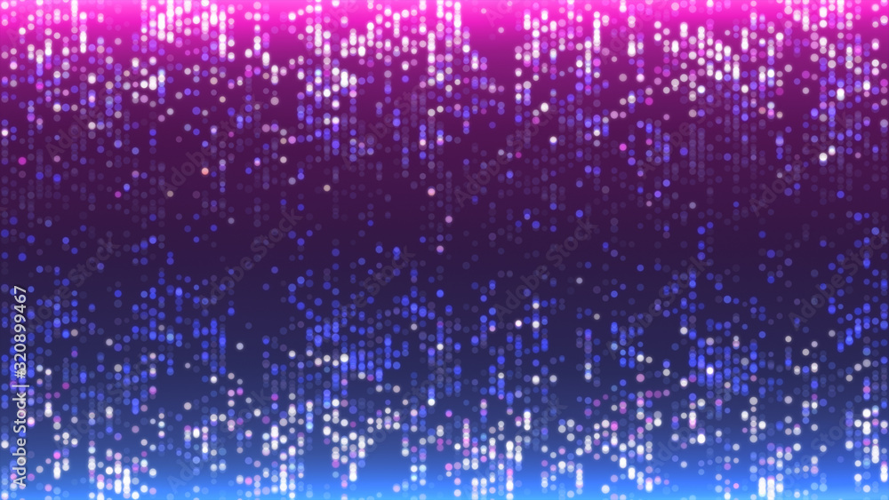 Abstract blue and pink technology background. Lines texture. Motion dots. Black backdrop. Futuristic wallpaper. Abstract blue and pink technology background. Lines texture. Motion dots. Black backdrop. Futuristic wallpaper.
