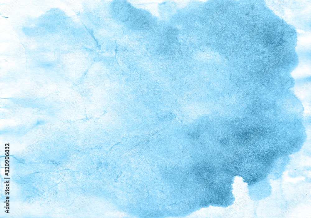 Obraz premium blue background with sky and clouds