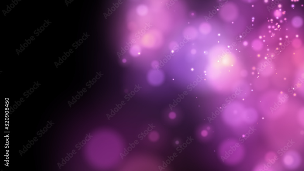 Bright pink bokeh lights abstract background. Flying particles or dust. Vivid lightning. Valentines day design. Blurred light dots. Bright pink bokeh lights abstract background. Flying particles or dust. Vivid lightning. Valentines day design. Blurred light dots.