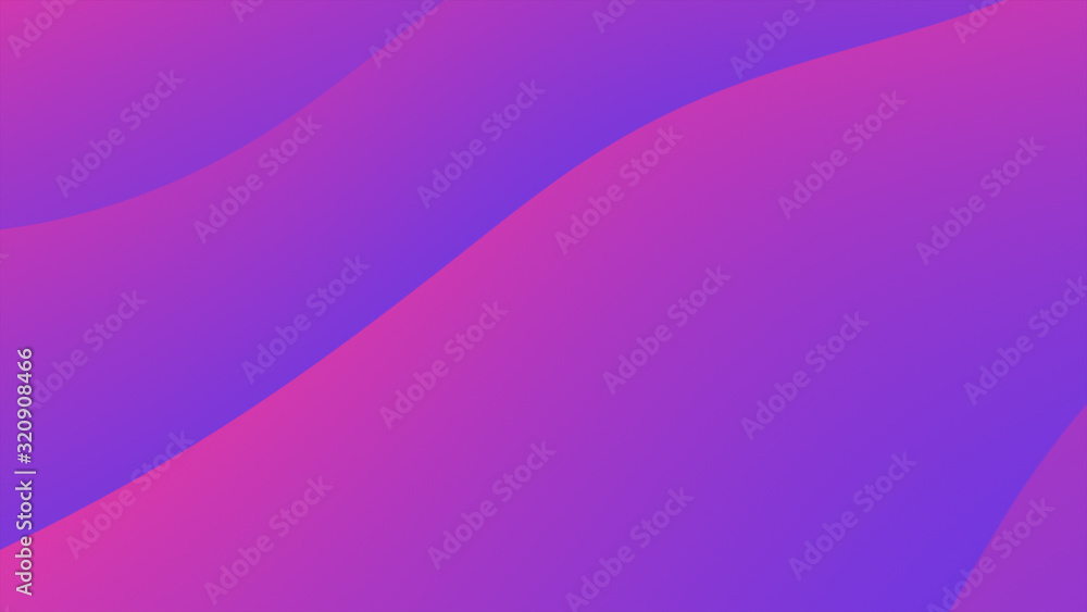 Abstract color flow design. Liquid gradient background. Trend colors. Violet and pink