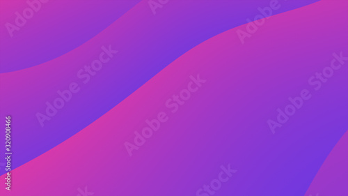 Abstract color flow design. Liquid gradient background. Trend colors. Violet and pink
