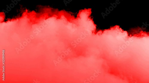 Abstract blood Red Clouds on black dark Background Overlay for different projects… 150fps shooted with red camera slow motion You can work with the masks in any programs and get beautiful results!!! photo