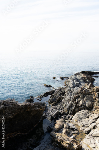 Genova Nervi is a rustic seaside Italian town in Italian Riviera