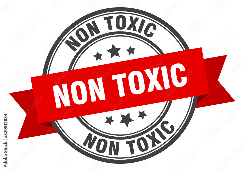 non toxic label. non toxicround band sign. non toxic stamp non toxic label. non toxicround band sign. non toxic stamp