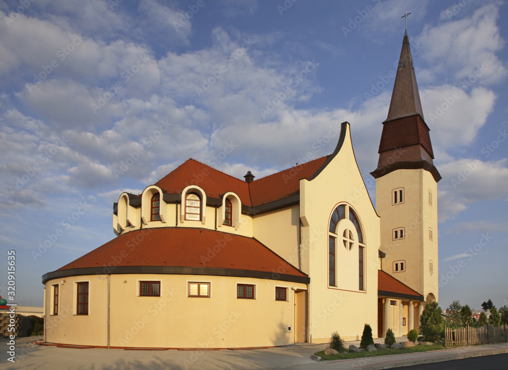 Church of St. Jadwiga in Zgorzelec. Poland