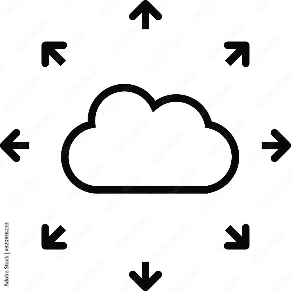 Ubiquitous computing icon Ubiquitous computing icon