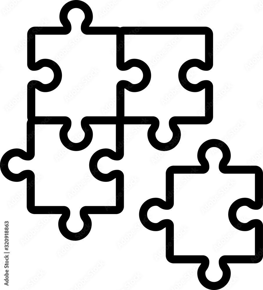 Integration icon, vector illustration Integration icon, vector illustration