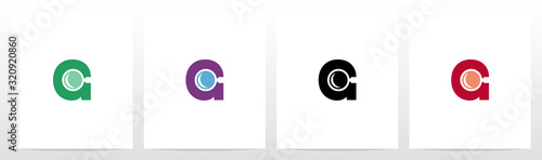 Magnifying Glass On Letter Logo Design G