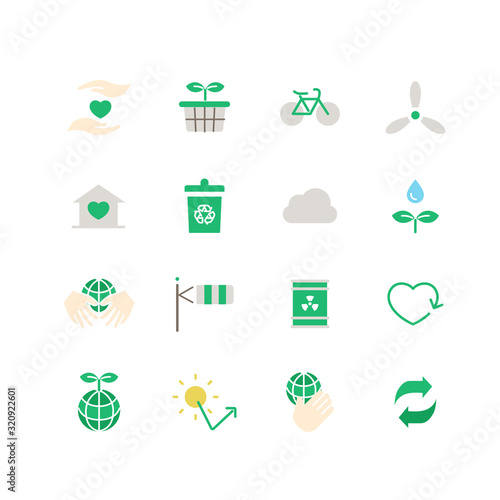 ENVIRONMENT ICON SET