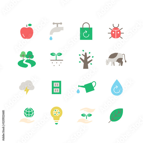 ENVIRONMENT ICON SET