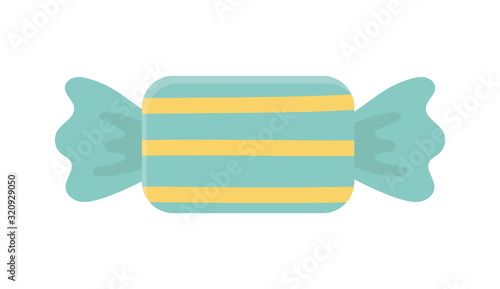 sweet wrapped candy confectionery icon