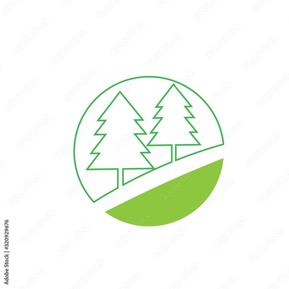 cedar tree logo vector cedar tree logo vector