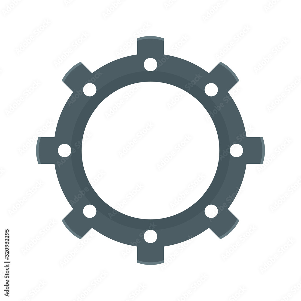 Obraz premium gear wheel icon, colorful design