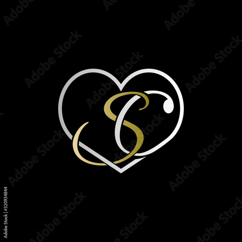 sc logo design vector icon 
