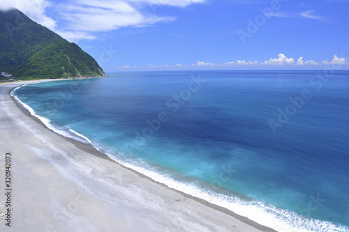 High angle shot of Qingshui Cliff Sioulin