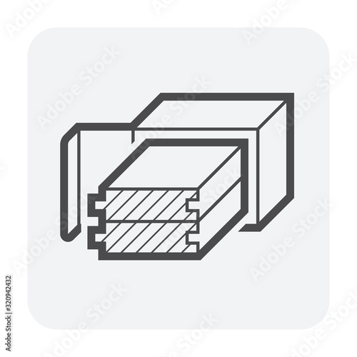 wood floor icon