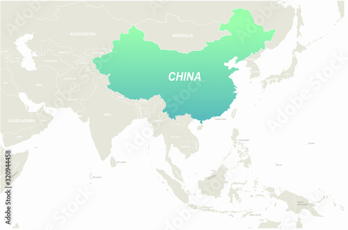 china map. asia countries map. asia map.