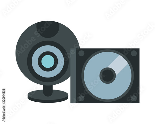 webcamera device hardware with compact disk